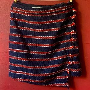 Red, White, and Blue Knit Skirt | Marc New York